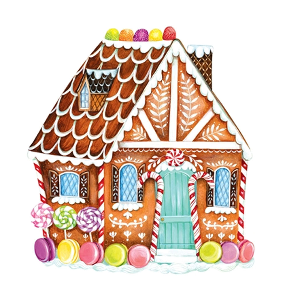 Holiday Paper Decorations - Gingerbread - Barque Gifts