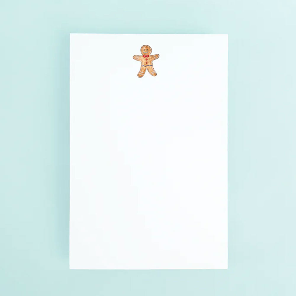 Gingerbread Man Notepad
