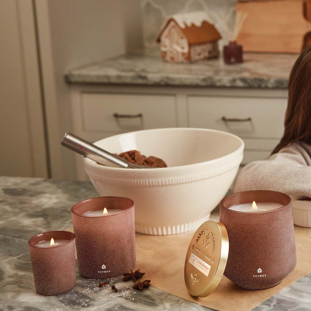 Gingerbread Candles