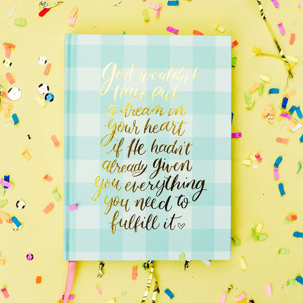 Encouraging Reminders Hard Bound Notebook (200 pages)