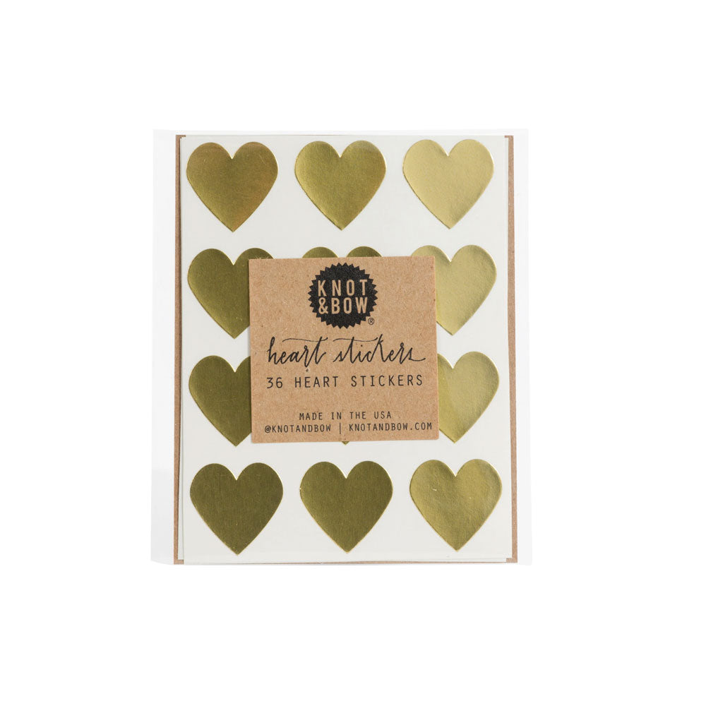Heart Stickers (set of 36)