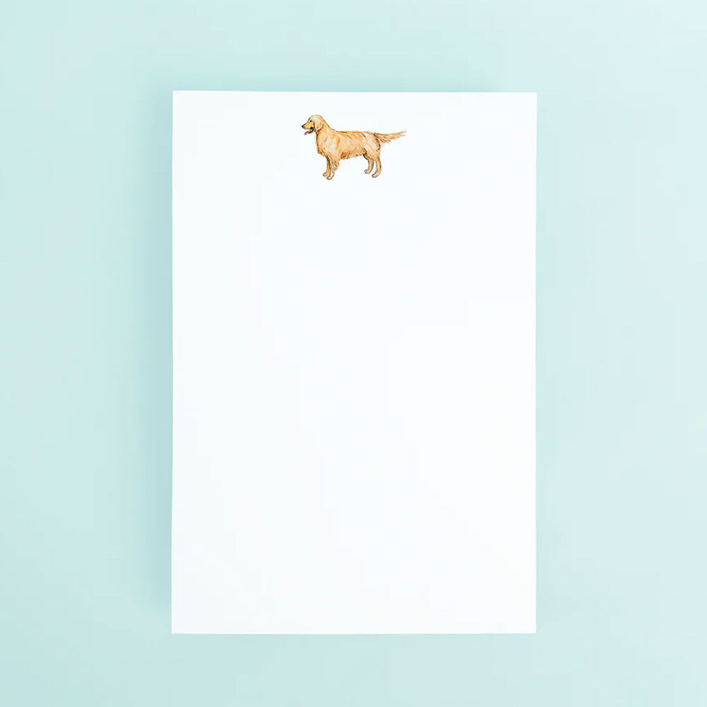 Golden Retriever Notepad