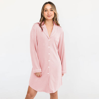 Gracie Sleep Shirt Dress