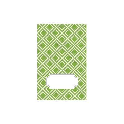 Green Diamond Folded Note - Barque Gifts