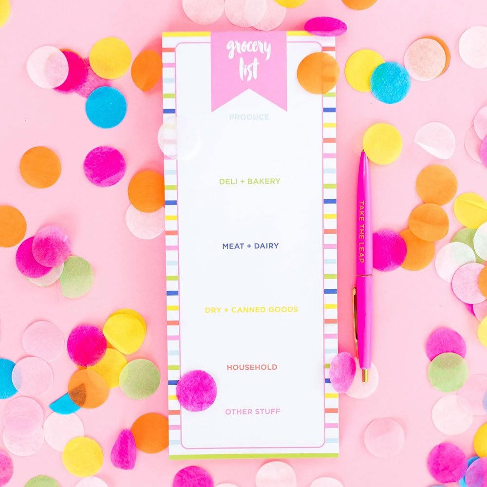 Striped Grocery List Notepad W Magnet 4x10 Barque Gifts striped-grocery-list-notepad-w-magnet-4x10-barque-gifts