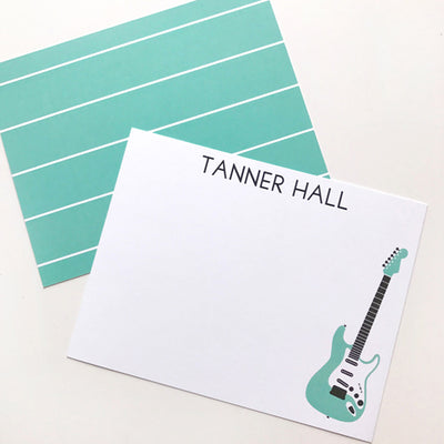 guitar stationery