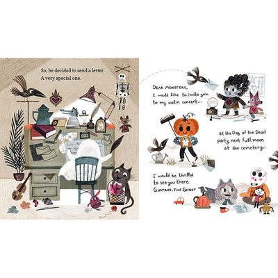 gustavo the shy ghost book on barquegifts.com