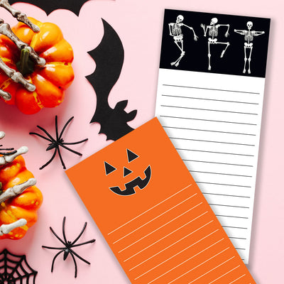 halloween notepads on barquegifts.com