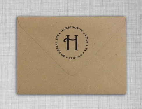 Harrington Self-Inking Stamp - Barque Gifts