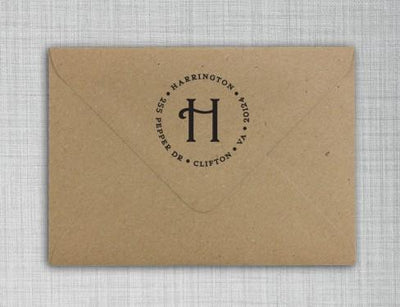 Harrington Self-Inking Stamp - Barque Gifts