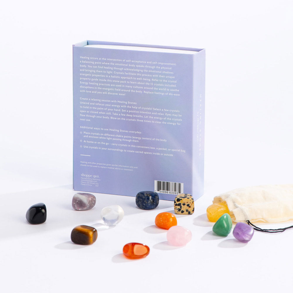 healing stones gift set on barquegifts.com