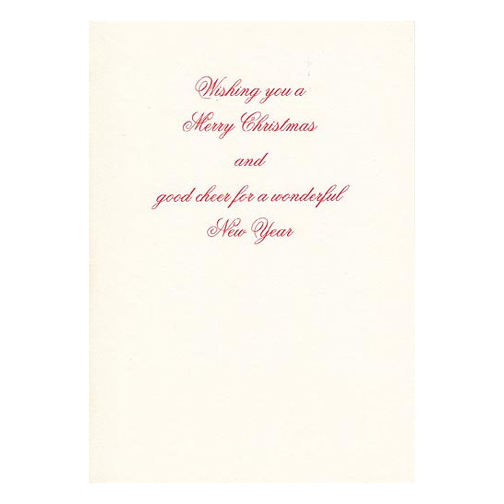 Here Comes Santa Boxed Holiday Cards  (box of 10) - Barque Gifts