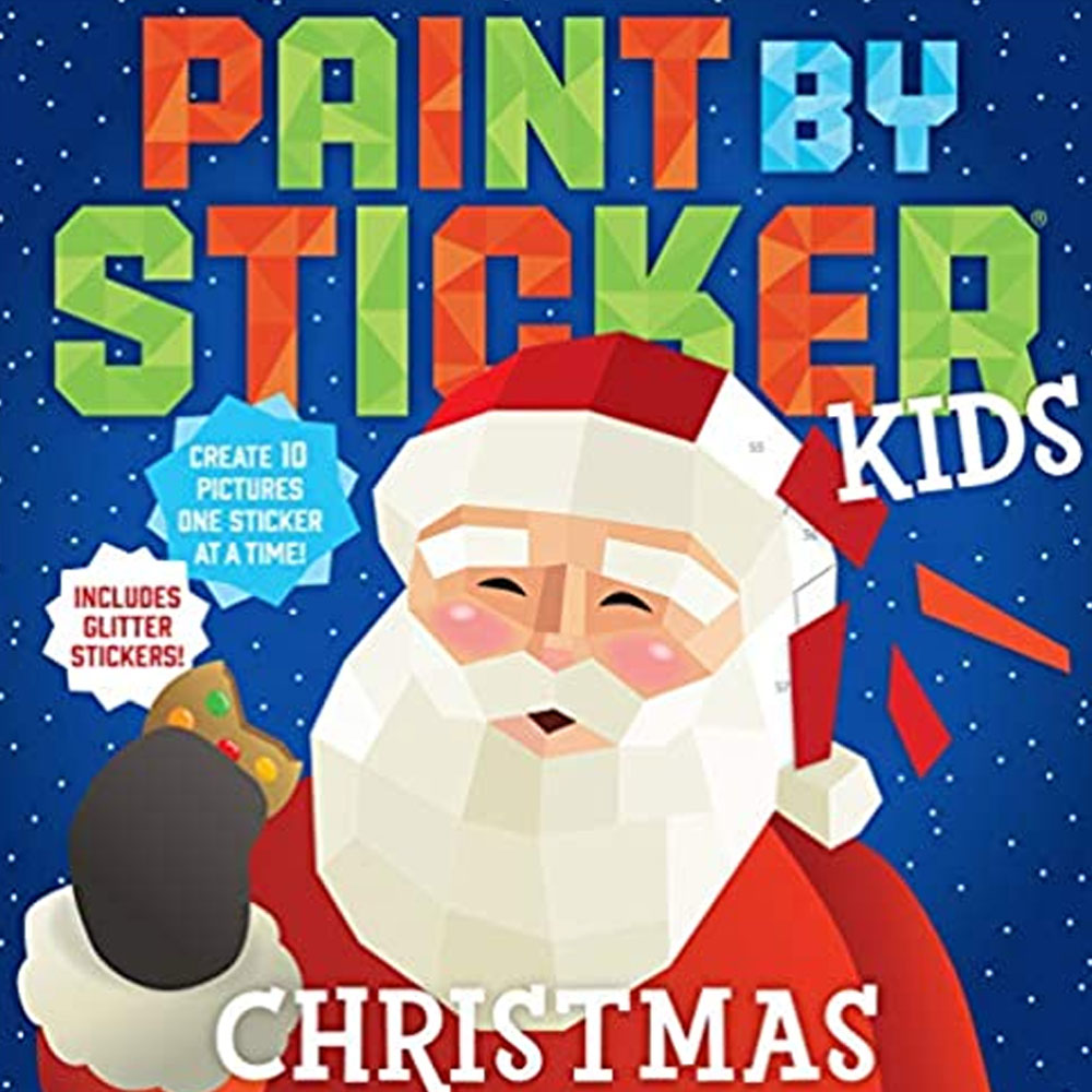 paint by sticker christmas book on barquegifts.com