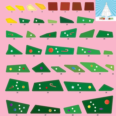 paint by sticker christmas book on barquegifts.com