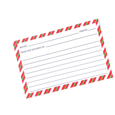 holiday recipe cards on barquegifts.com