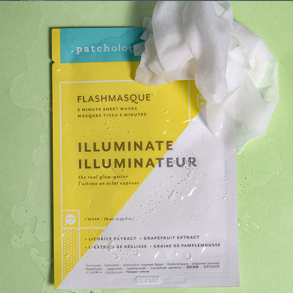 FlashMasque® Illuminate 5 Minute Sheet Mask