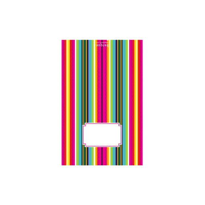 Pink Serape Folded Note - Barque Gifts