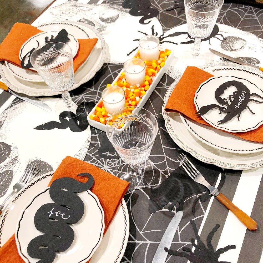 halloween paper table decorations on barquegifts.com