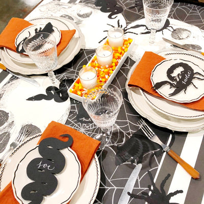 halloween paper table decorations on barquegifts.com