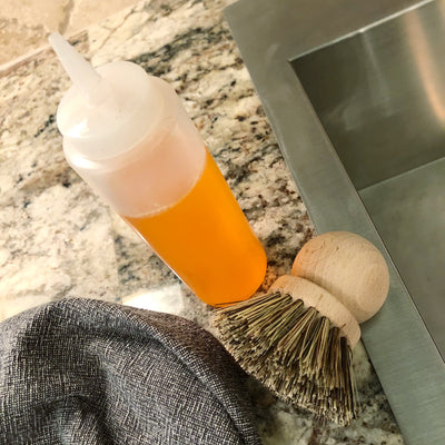 Clear Squeeze Bottle (8 oz) - Barque Gifts