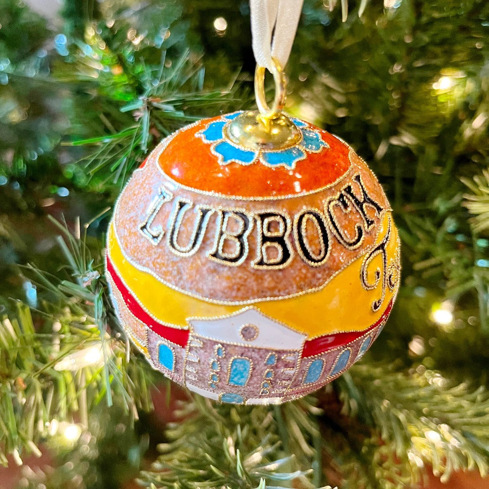 Lubbock Icons Cloisonné  Ornament (2022)