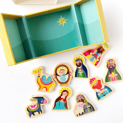 teeny tiny nativity on barquegifts.com