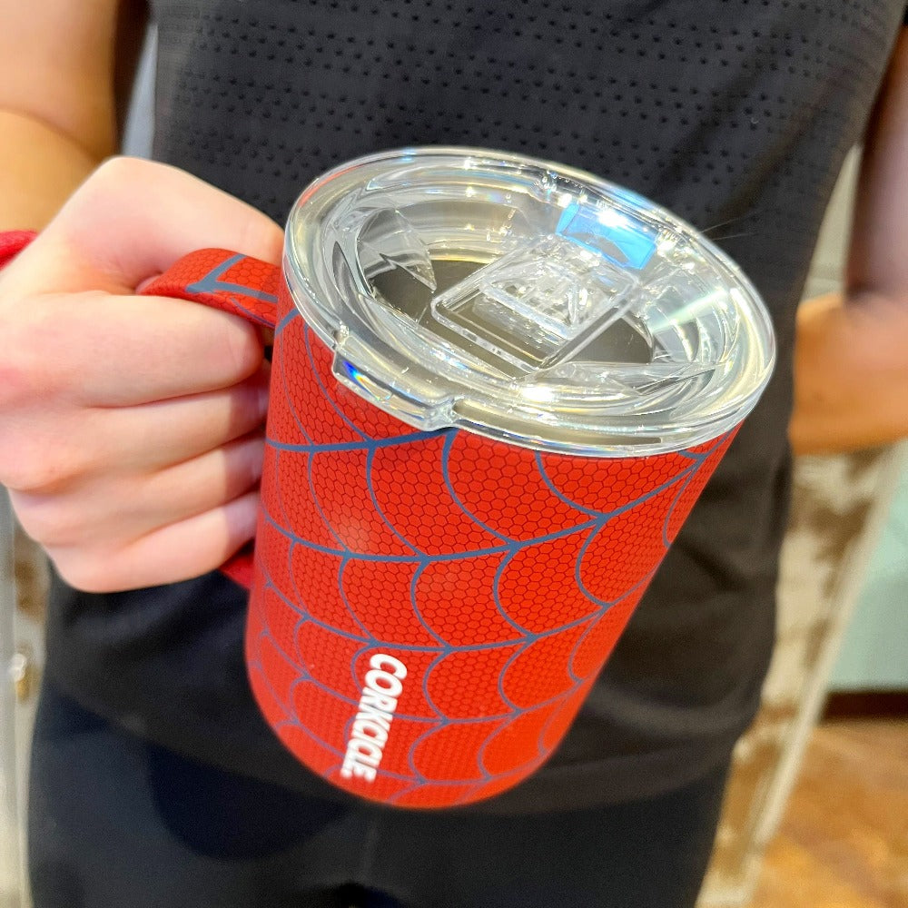 spiderman corkcicle mug on barquegifts.com