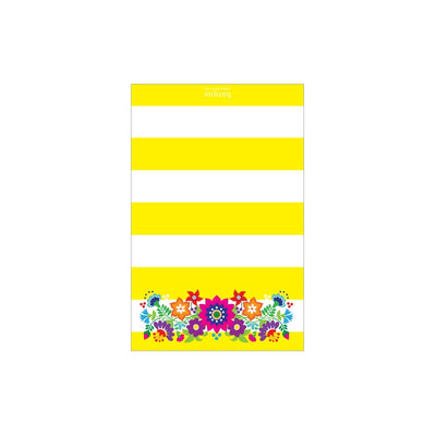 Fiesta Floral Folded Note - Barque Gifts