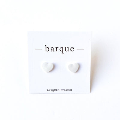 heart stud earrings on barquegifts.com