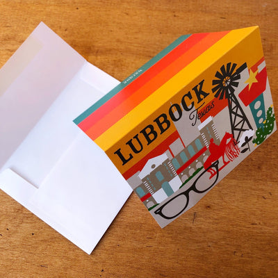 lubbock texas folded notes on barquegifts.com