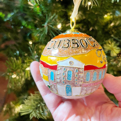 Lubbock Icons Cloisonné  Ornament (2022)