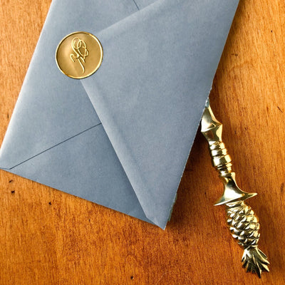 brass letter opener on barquegifts.com