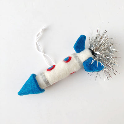 felt rocket ornaments on barquegifts.com