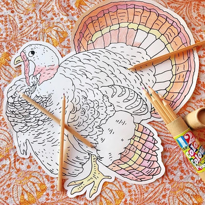 Fall Paper Decorations - Turkey - Barque Gifts