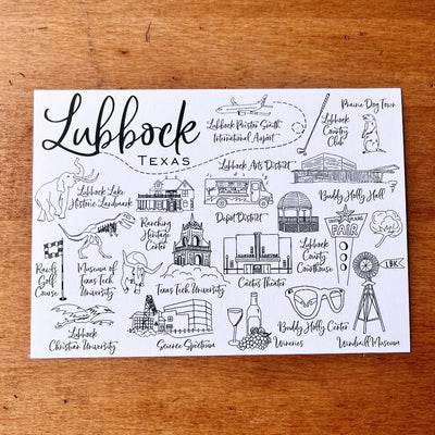 This is Lubbock Postcard