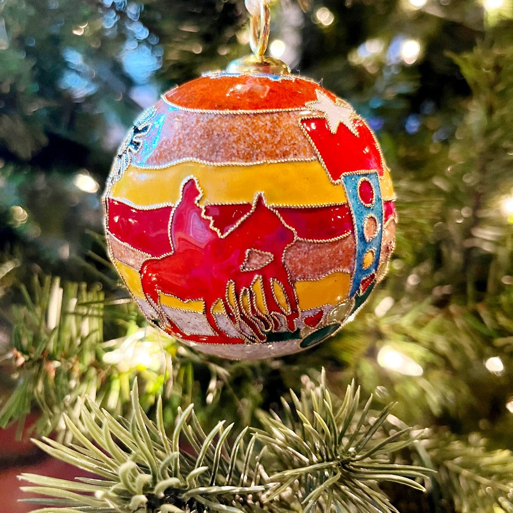 Lubbock Icons Cloisonné  Ornament (2022)