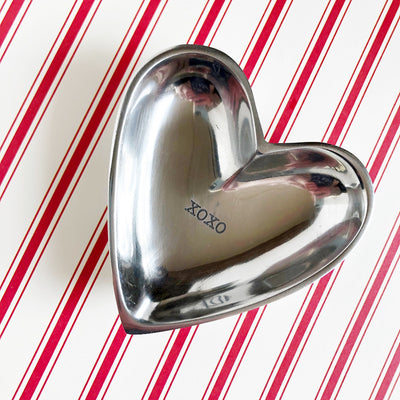 xoxo small heart dish on barquegifts.com