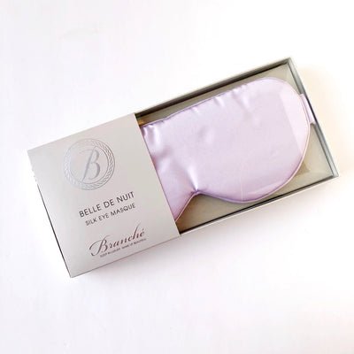 lavender silk eye mask on barquegifts.com