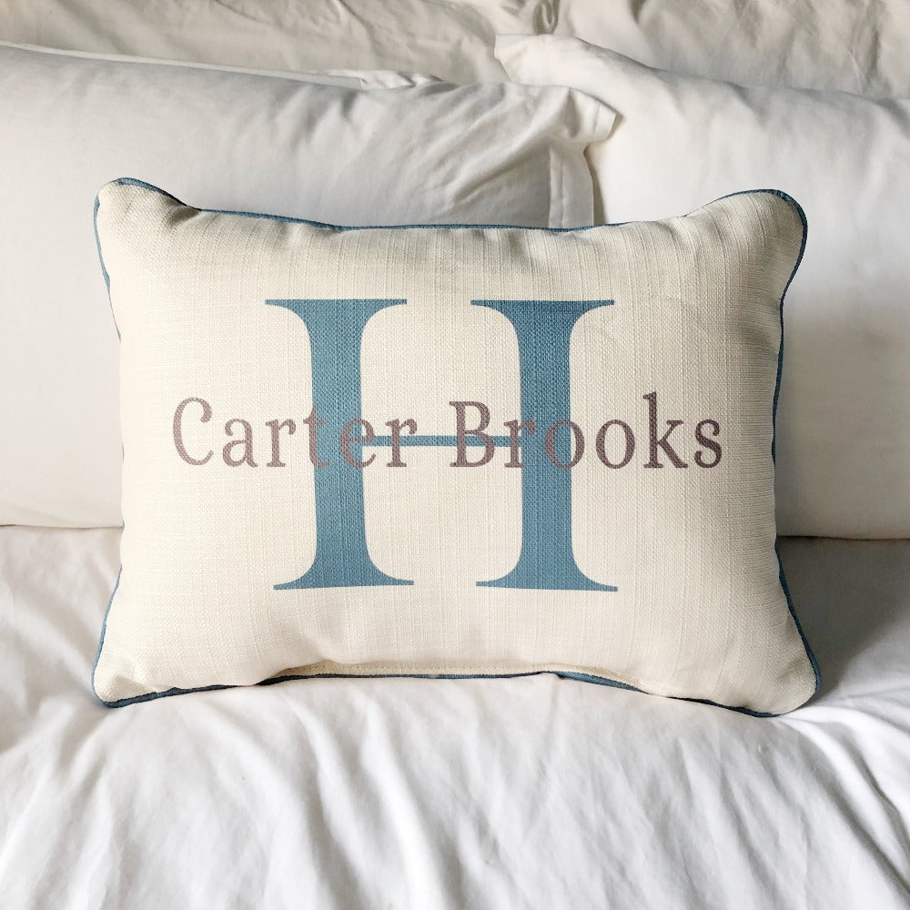 Personalized Name Pillows – Barque Gifts