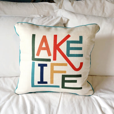 lake life pillow on barquegifts.com