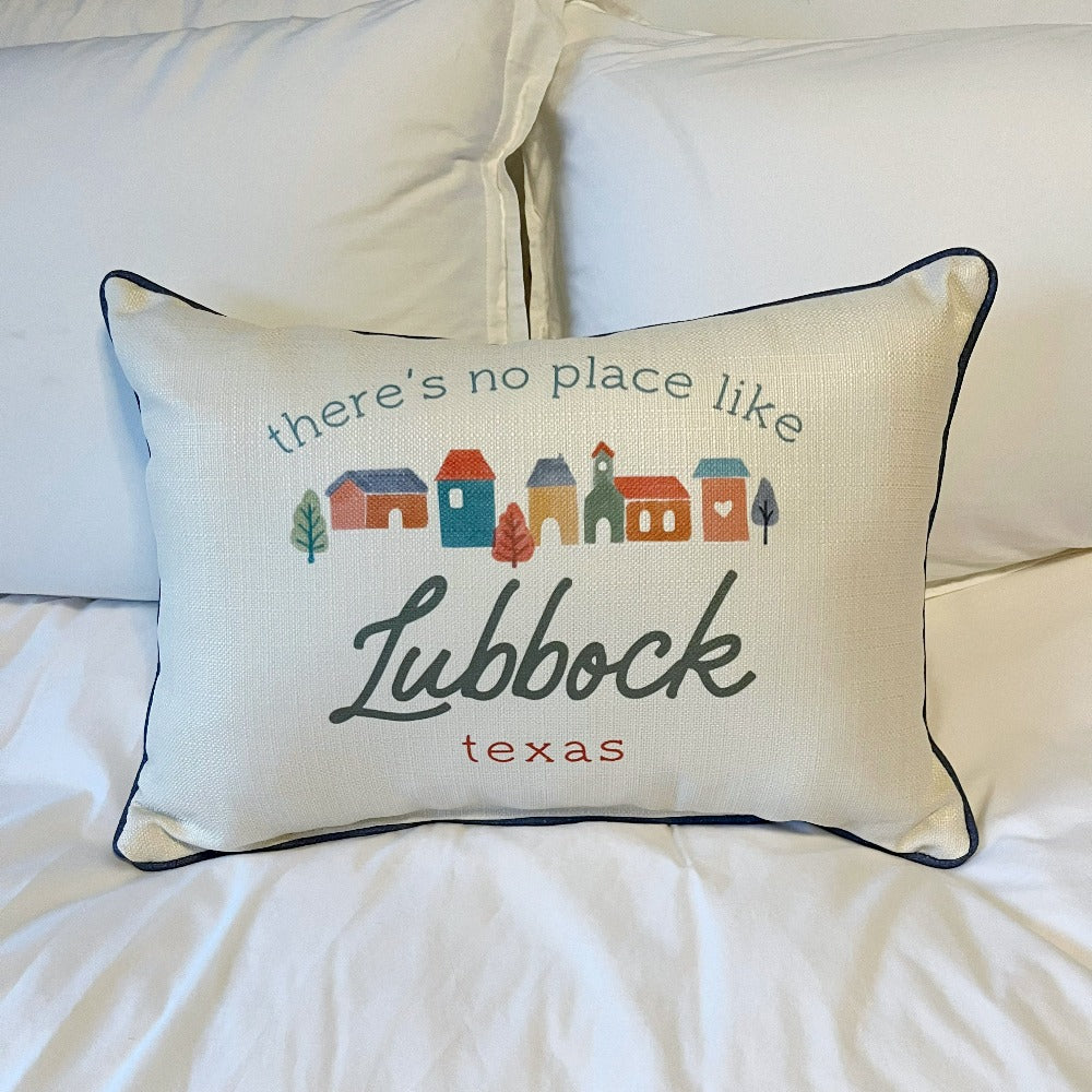 Lubbock is My Happy Place Pillows