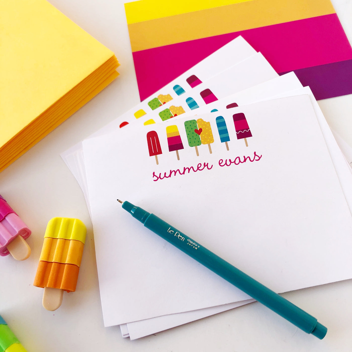 Popsicles Stationery - Barque Gifts