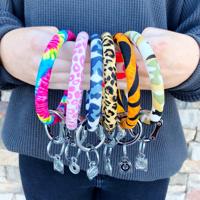 print silicone o ring key rings on barquegifts.com