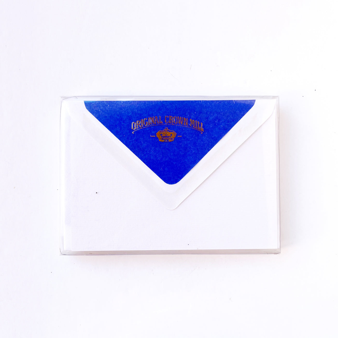 Flat Note Card w/Tissue Lined Envelope (box of 10)
