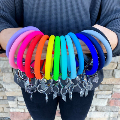 silicone o ring key chains on barquegifts.com