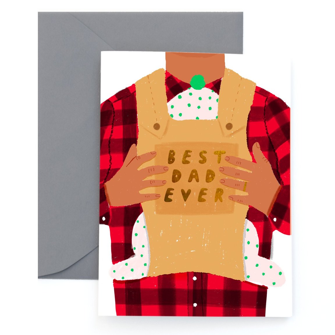 Best Dad Baby Carrier Card
