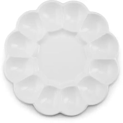 Ceramic Round Deviled Egg Dish (holds 12)