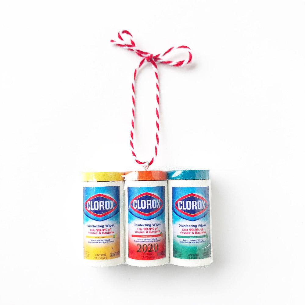 disinfecting wipes ornament on barquegifts.com