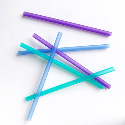 Silicone Straws - Pack of 6 - Barque Gifts