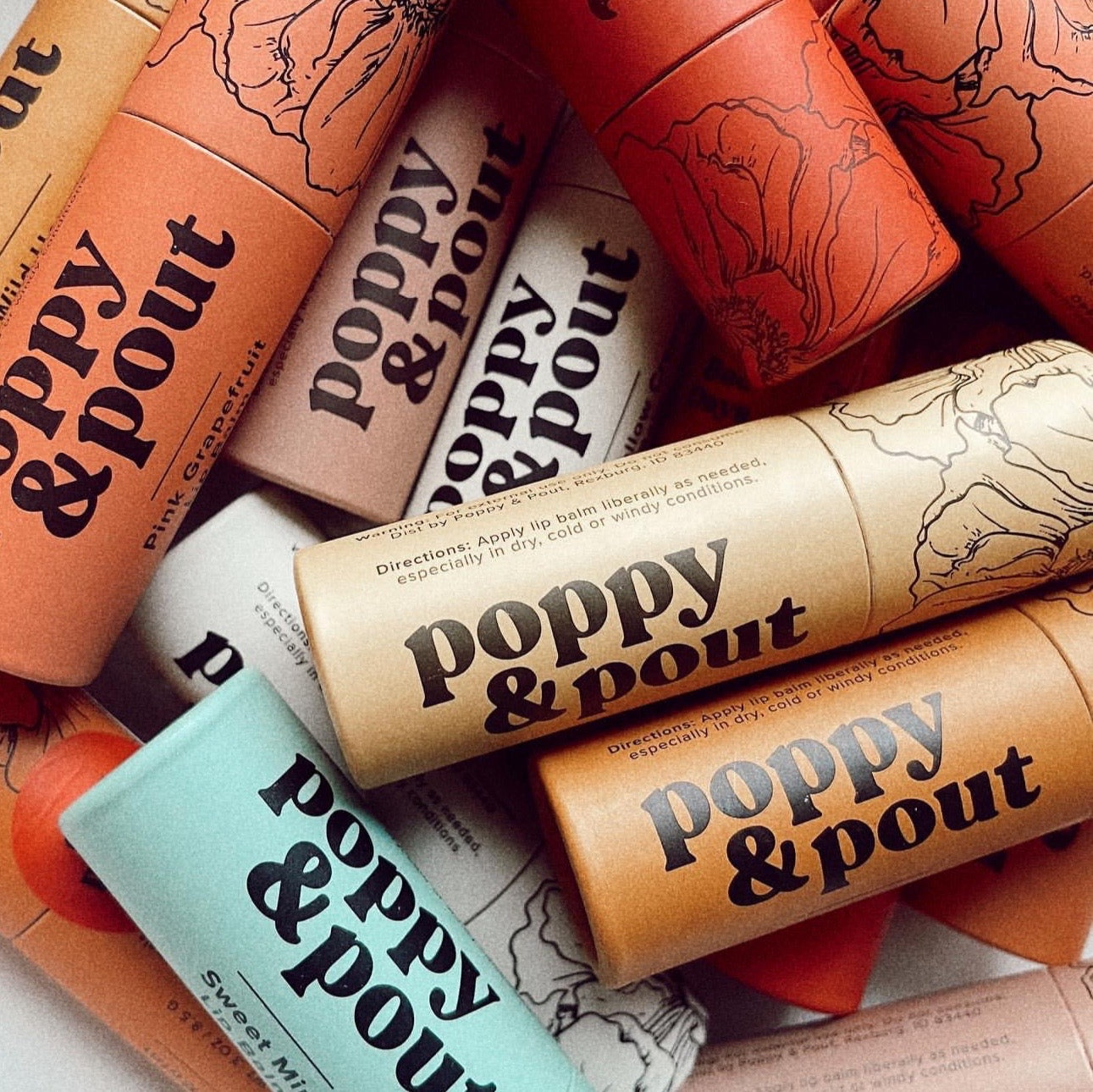 Poppy & Pout Lip Balm